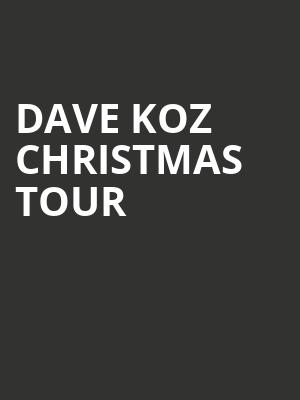 Dave Koz Christmas Tour, Mccallum Theatre, Palm Desert