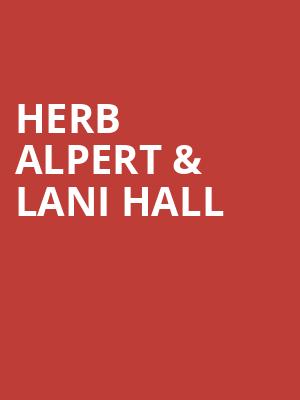 Herb Alpert Lani Hall, Mccallum Theatre, Palm Desert
