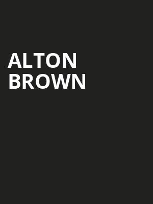 Alton Brown, Mccallum Theatre, Palm Desert