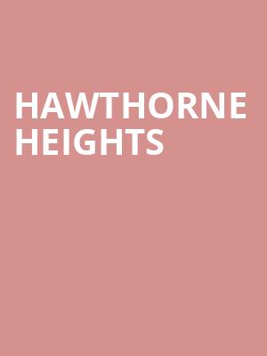 Hawthorne Heights, Mccallum Theatre, Palm Desert