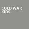 Cold War Kids, Pappy Harriets, Palm Desert