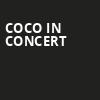 Coco In Concert, Mccallum Theatre, Palm Desert