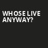 Whose Live Anyway, Mccallum Theatre, Palm Desert